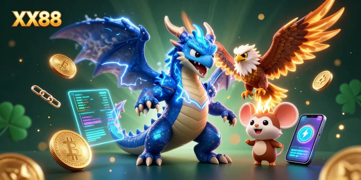 Experience the thrilling possibilities at XX88 with captivating 3D characters and dynamic gaming elements.