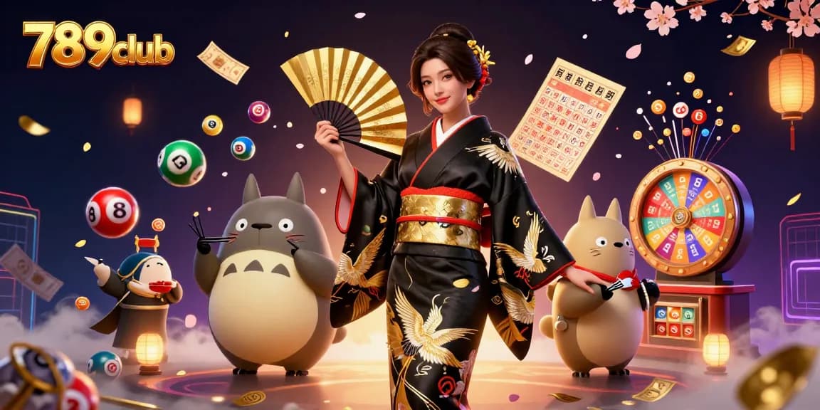 Experience thrilling jackpots at 789club with vibrant games, colorful lottery balls, and exciting prizes.