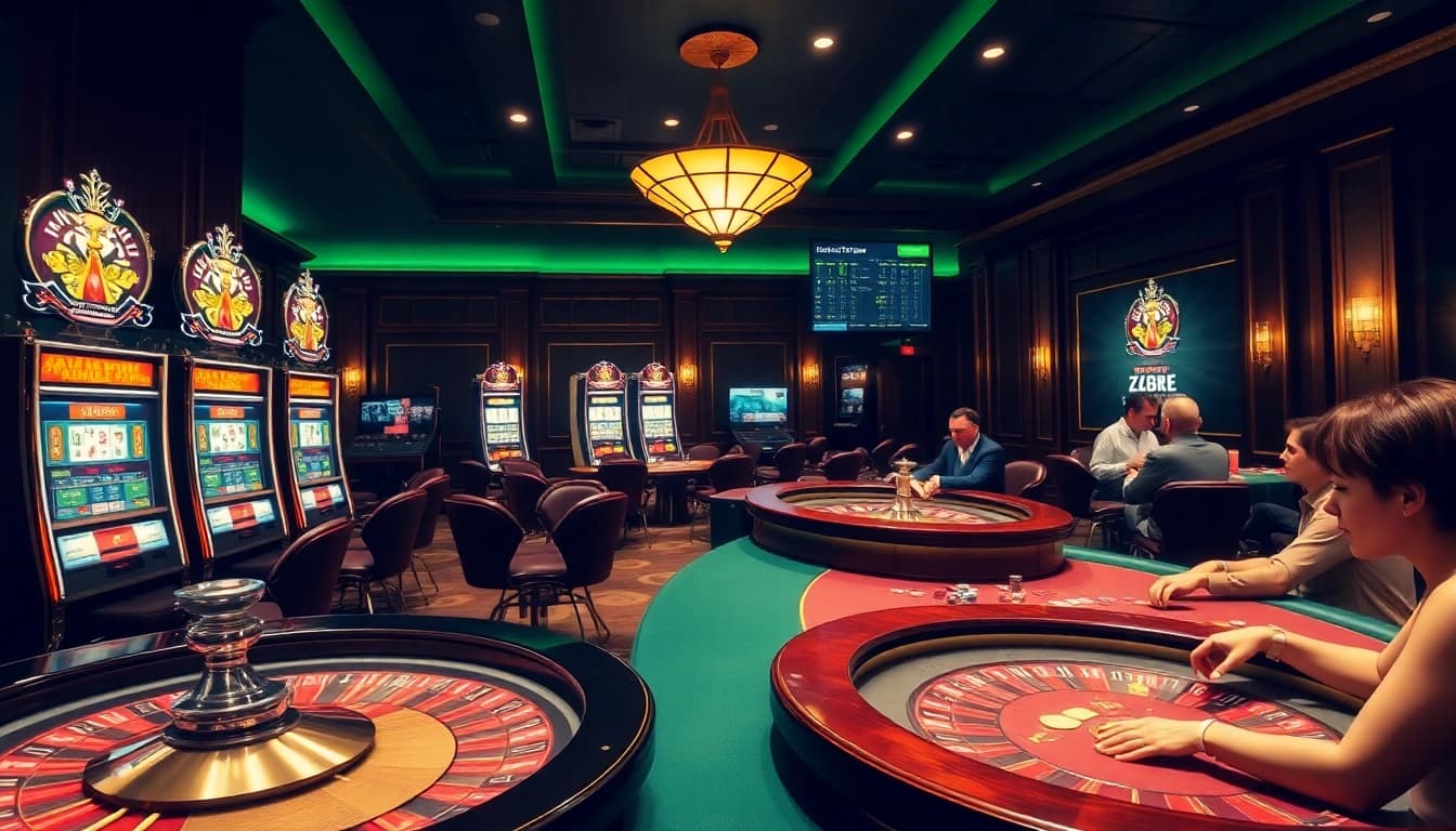 Experience thrilling gambling at https://zbetm.org/ with vibrant slot machines and engaging poker tables.