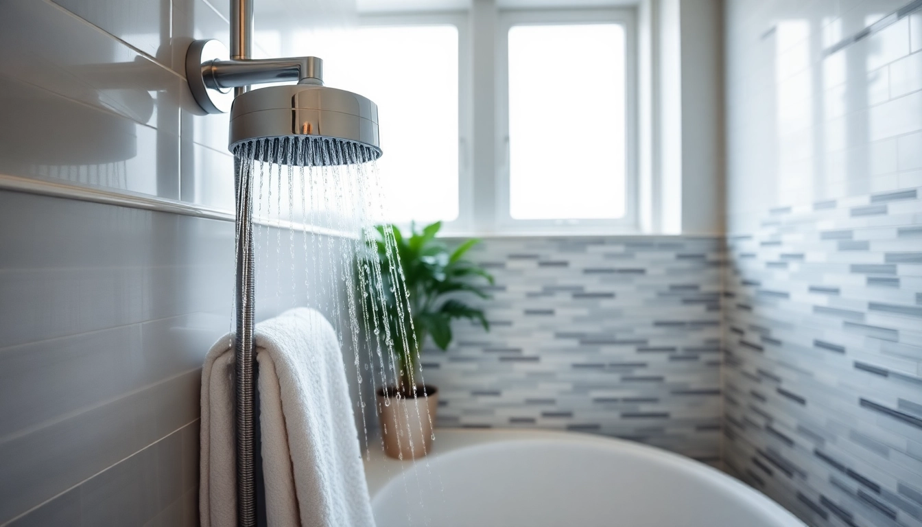 Experience the beauty of elegant showers au in a serene, luxurious bathroom setting.