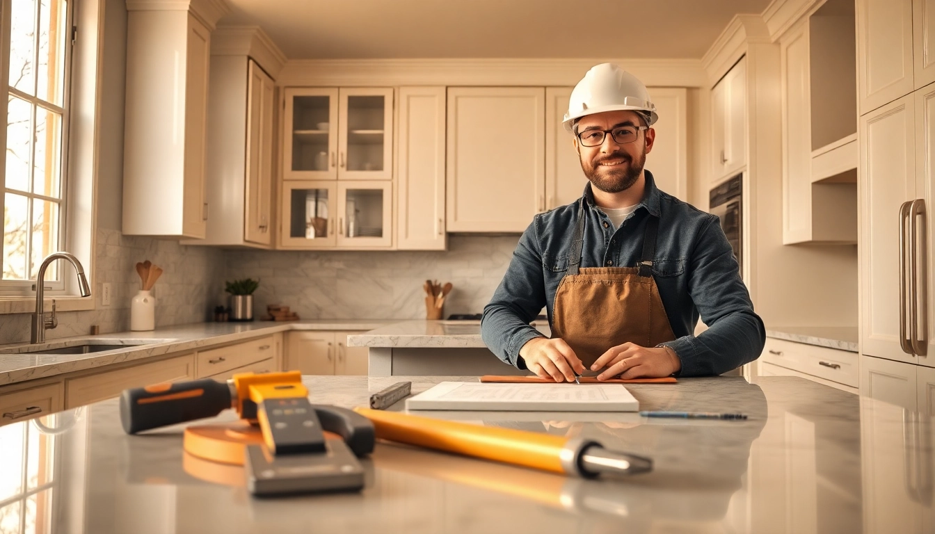 High-end remodeling contractor Austin showcasing luxury kitchen designs and craftsmanship.