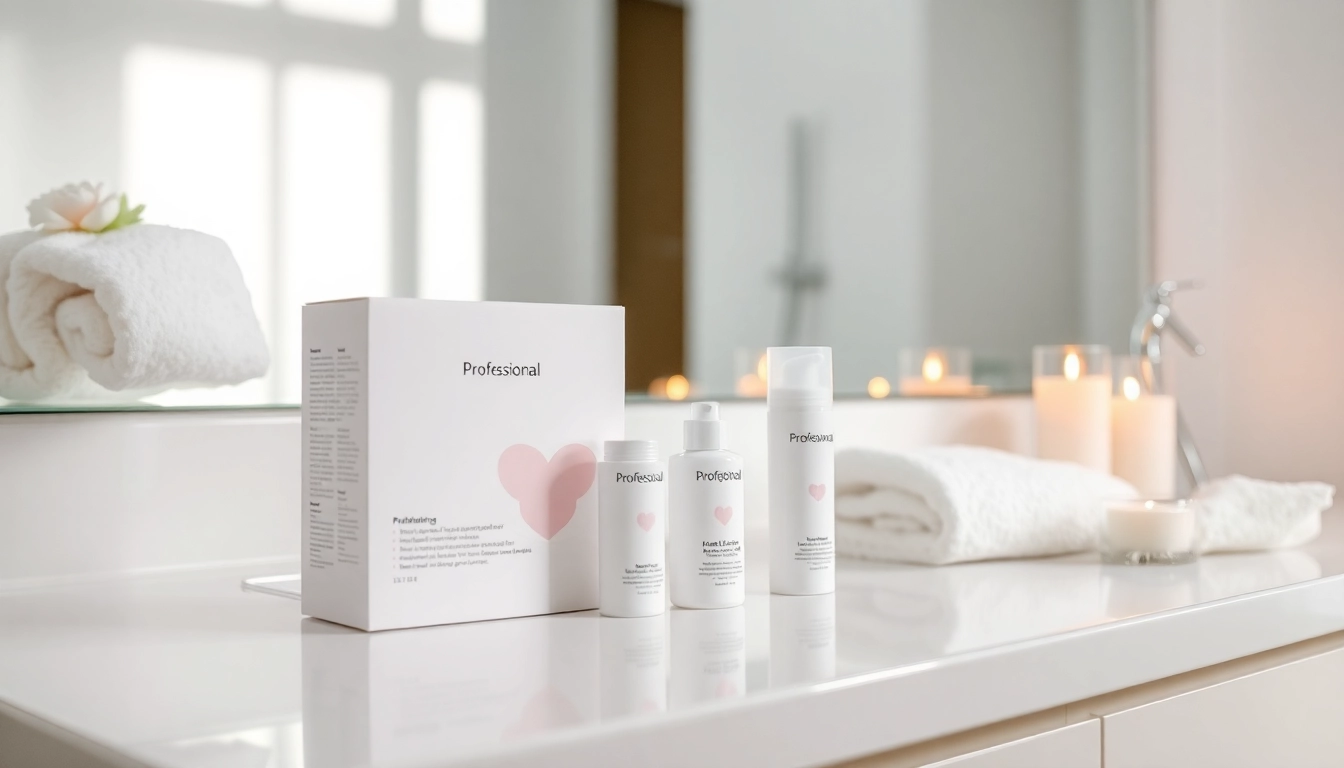 Explore anal lightening products on a bright bathroom vanity with soft textures.